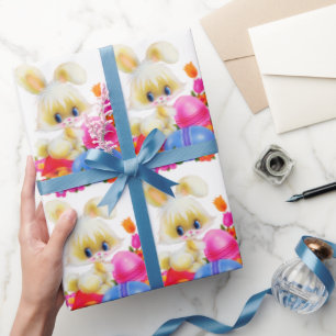 Osterhase und Eiermuster, Packpapier