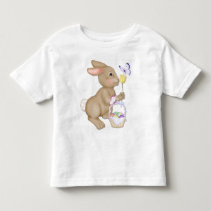 Osterhase und Korb Kleinkind T-shirt