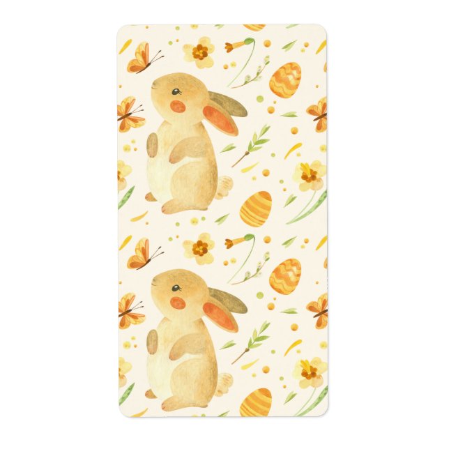 Osterhase und Schmetterlinge (Vorne)