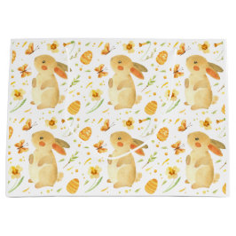Osterhase und Schmetterlinge Große Geschenktüte