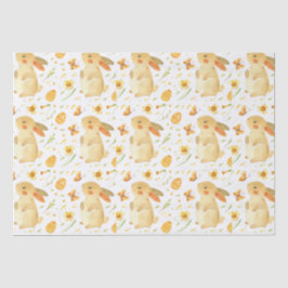 Osterhase und Schmetterlinge Seidenpapier