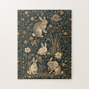 Osterhase William Morris Art & Craft Stil Chic
