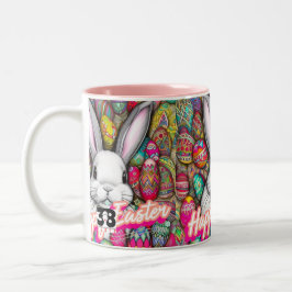 Osterhase Zweifarbige Tasse