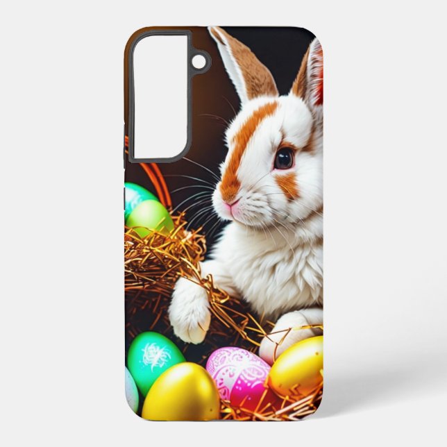Osterhasen Basket & Eier Samsung Galaxy Hülle (Rückseite)