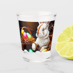 Osterhasen Basket & Eier Schnapsglas