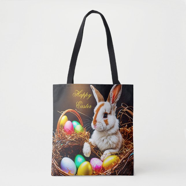 Osterhasen Basket & Eier Tasche (Vorderseite)