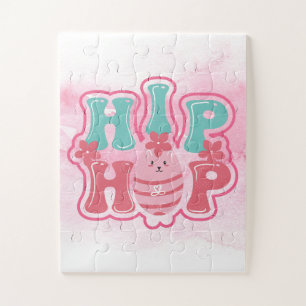 Osterhasen-Eier-Suche Hip Hop Frohe Ostern Wasserf