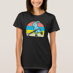 Osterhasen Eishockey Retro Sport Männer W T-Shirt