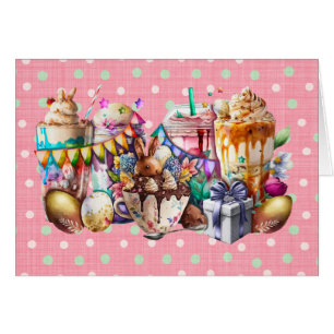 Osterhasen Extravagante Kaffeetrinks