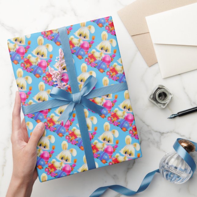 Osterhasen-Feiertags-Packpapier Geschenkpapier (Schenken)