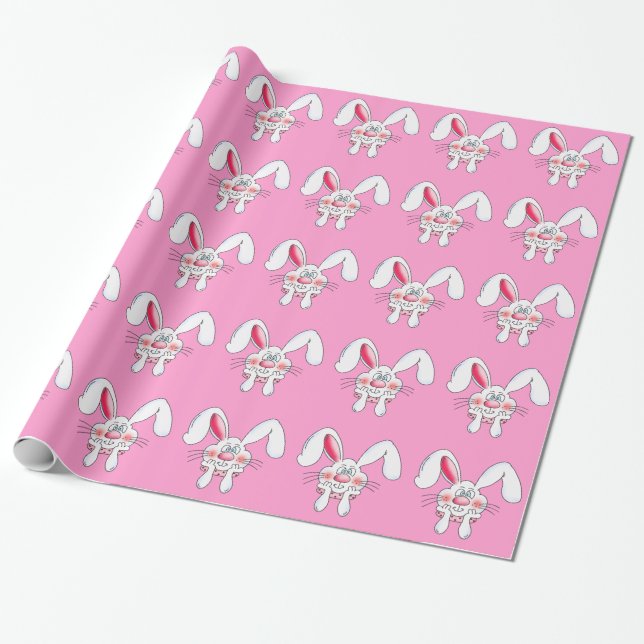 Osterhasen-Feiertags-Packpapier Geschenkpapier (Ungerollt)