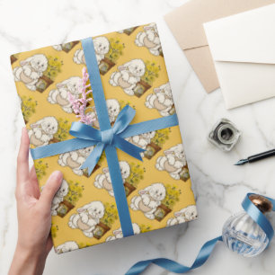 Osterhasen-Feiertags-Packpapier Geschenkpapier