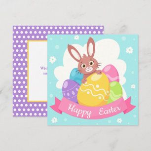 Osterhasen-Frühlingskarte