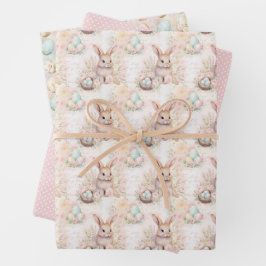 Osterhasen-Geschenkpapier-Kollektion Geschenkpapier Set