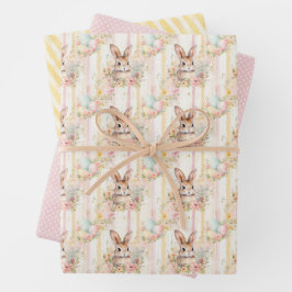 Osterhasen-Geschenkpapier-Kollektion Geschenkpapier Set