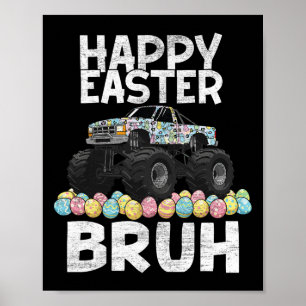 Osterhasen-Hase-Fröhliches-Oster-Monster Poster