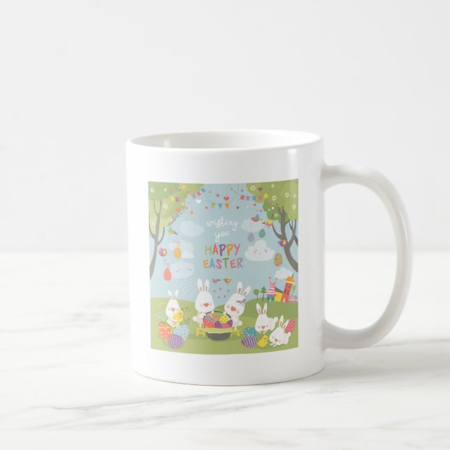 Osterhasen Kaffeetasse (Rechts)
