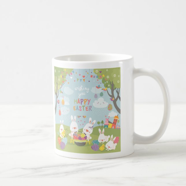 Osterhasen Kaffeetasse (Rechts)