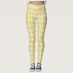 Osterhasen Leggings Gelbes Osterfest Legende Ameis