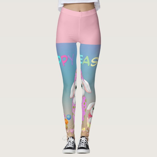 Osterhasen-Leggings Leggings (Vorderseite)