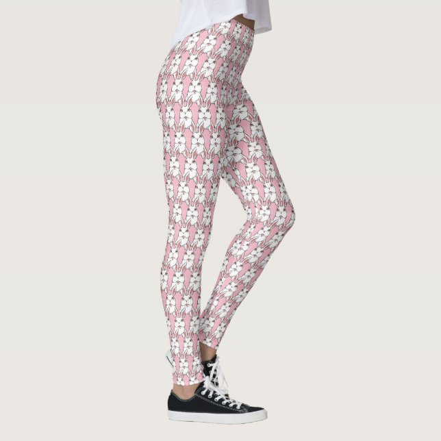 Osterhasen Leggings Schwarzer Osterfest Legende Pf (Rechts)