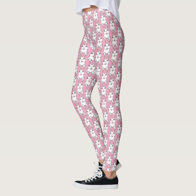 Osterhasen Leggings Schwarzer Osterfest Legende Pf (Links)