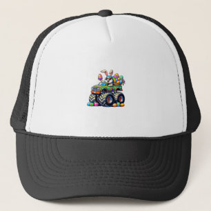 Osterhasen-Monstertruck-Eier Cooler Kaninchen-T- Truckerkappe