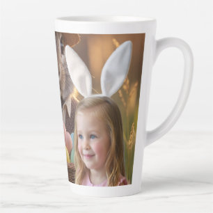 Osterhasen-Ohren Kinderfoto anpassen  Milchtasse