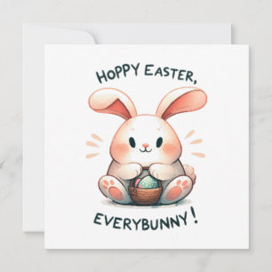 Osterhasen Ostern, Jedermann! Einladung