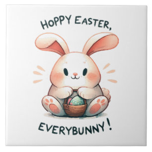 Osterhasen Ostern, Jedermann! Fliese