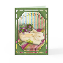 Osterhasen-Pflanzer im grünen