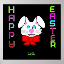 Osterhasen-Poster