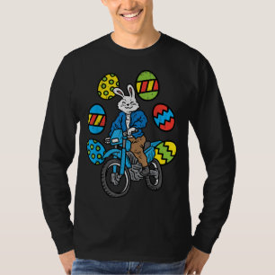 Osterhasen Reiten Dirt Ristorante La Lanchetta T-Shirt