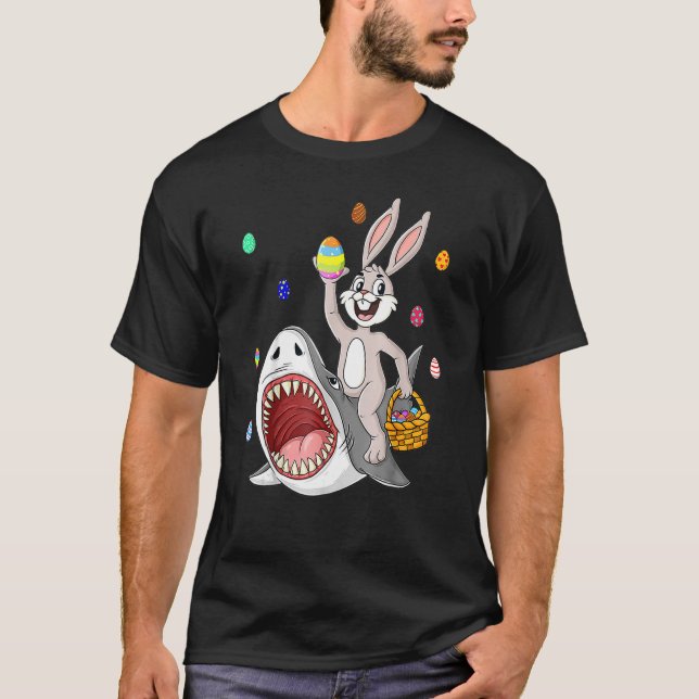 Osterhasen Riesenhai Gezwitscher Eier Korb Boys G T-Shirt (Vorderseite)