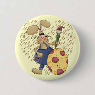 Osterhasen-T-Shirts und Geschenke Button