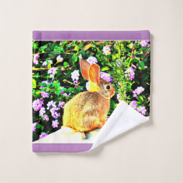 Osterhasen-Wäsche-Stoff Waschlappen