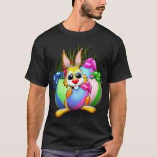 Osterhasen Witzig und Süße Figur Bitten an Eg T-Shirt