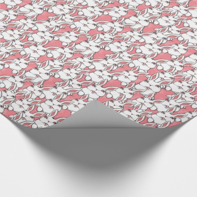 Osterhasen-Wrapping Papier Ostersonnigen Geschenkp Geschenkpapier (Ecke)