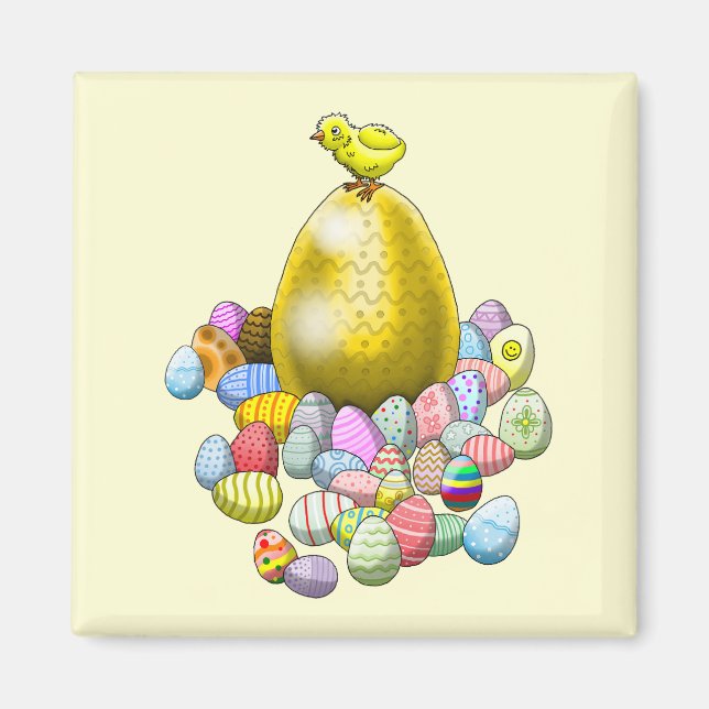 Osterhaseneier Magnet (Vorne)