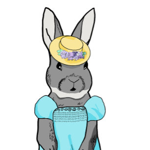 Osterhasenkarte Karte