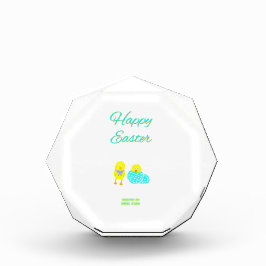 Osterhatchlein Octagonal Foto Block