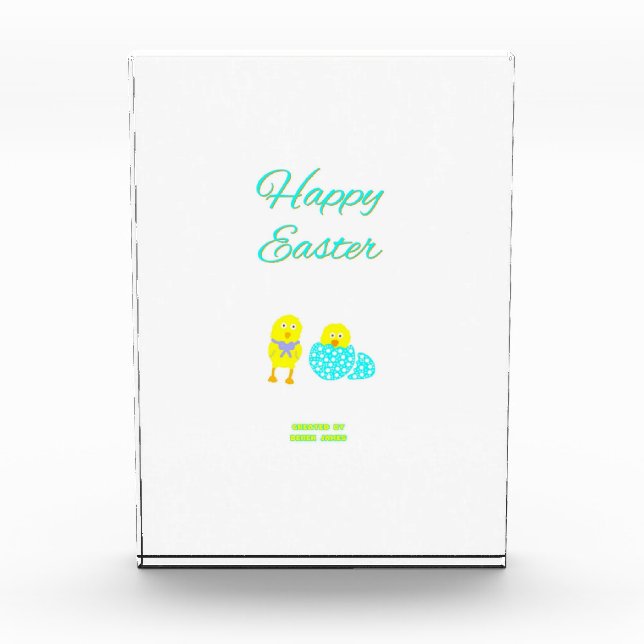 Osterhatchlein Vertikales Foto (Vorderseite)