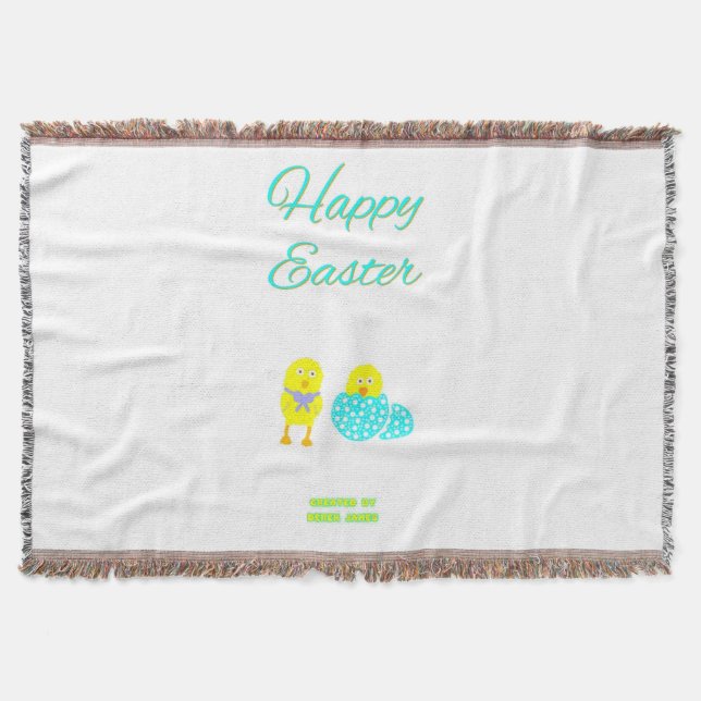 Osterhatchlein werfen Blanket Decke (Vorderseite)