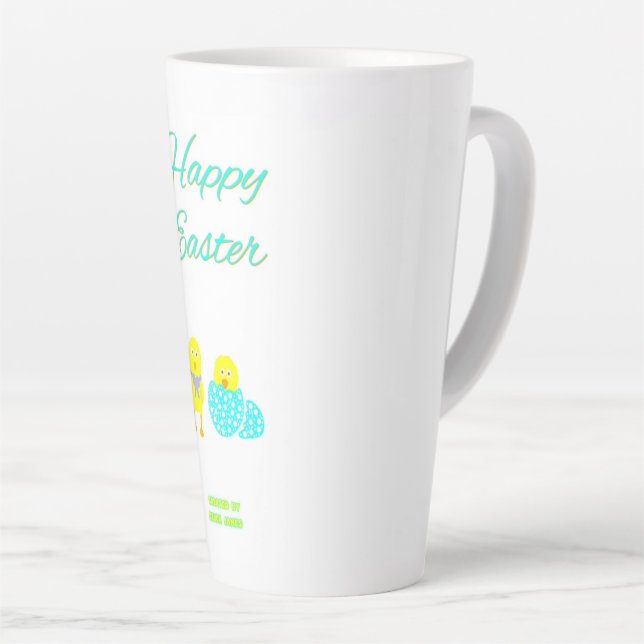 Osterhatchlings Große Latte-Tasse Milchtasse (Rechte Ecke)