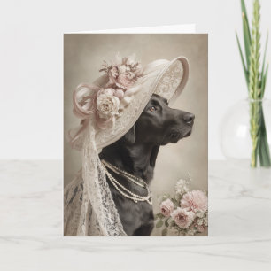 Osterhaube Black Lab Karte