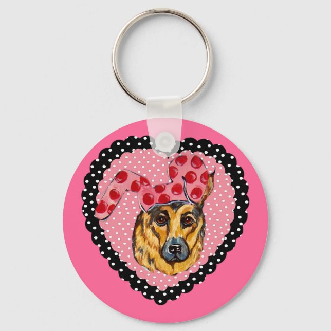 Osterhirte Schlüsselanhänger (Vorderseite)