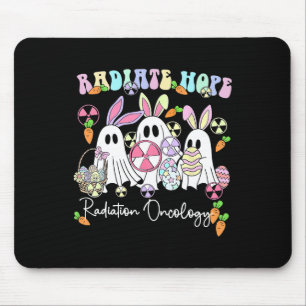 Osterhoffnung Strahlenonkologie Röntgenstrahl Rad Mousepad