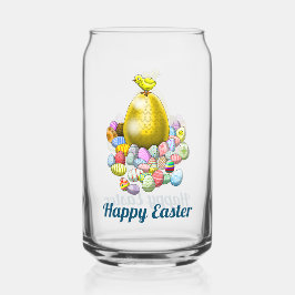 Osterhühnchen und -eier dosenglas