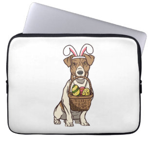 Osterhund Bunny Costume Christliches Festival Laptopschutzhülle