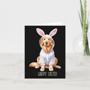 Osterhund Bunny Spring Golden Retriever Ostern Eg Karte